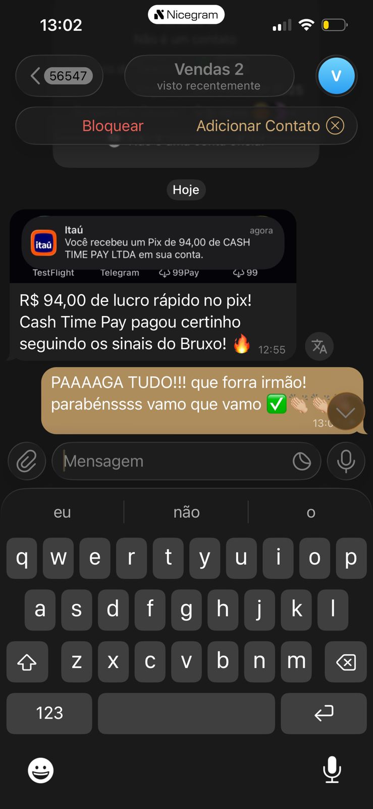 print ganho
